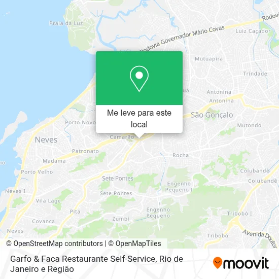 Garfo & Faca Restaurante Self-Service mapa