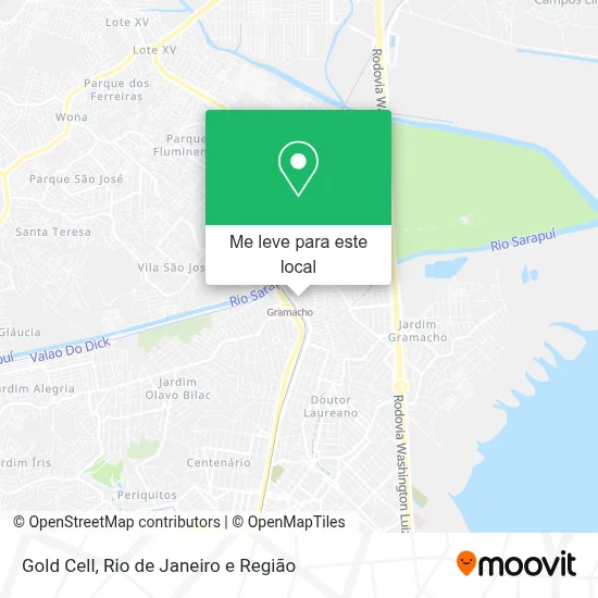 Gold Cell mapa