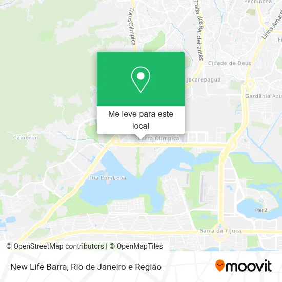 New Life Barra mapa