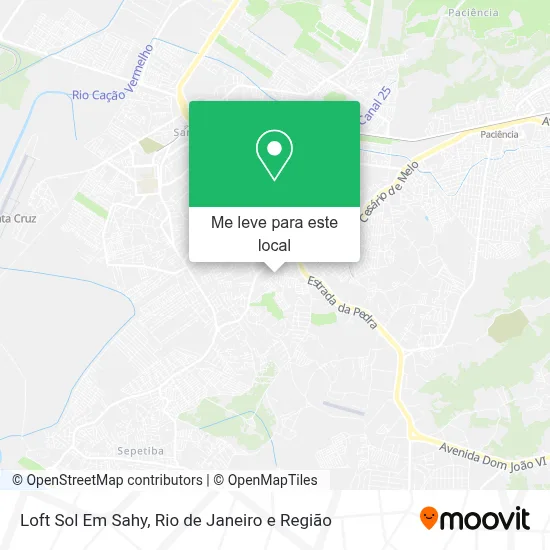 Loft Sol Em Sahy mapa