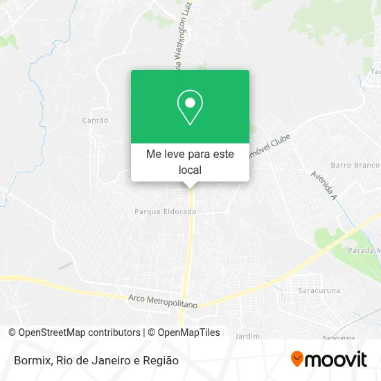 Bormix mapa