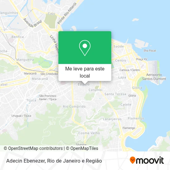 Adecin Ebenezer mapa