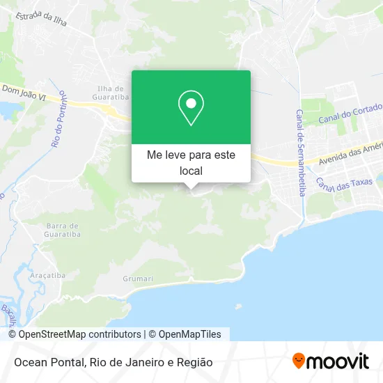 Ocean Pontal mapa