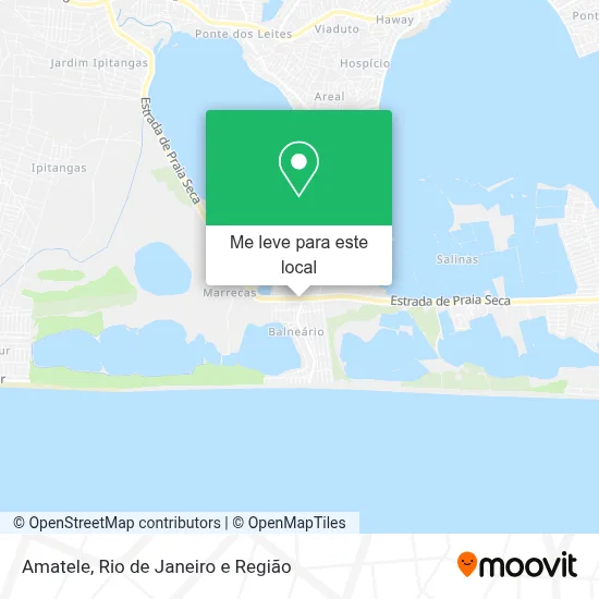 Amatele mapa