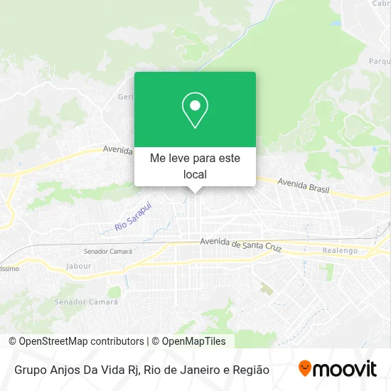 Grupo Anjos Da Vida Rj mapa