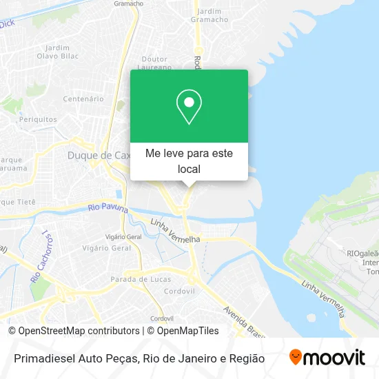Primadiesel Auto Peças mapa