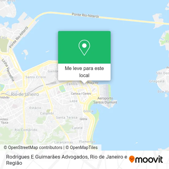Rodrigues E Guimarães Advogados mapa