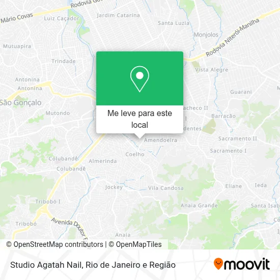 Studio Agatah Nail mapa