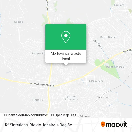 Rf Sintéticos mapa