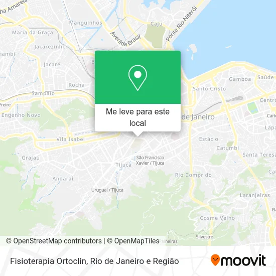 Fisioterapia Ortoclin mapa