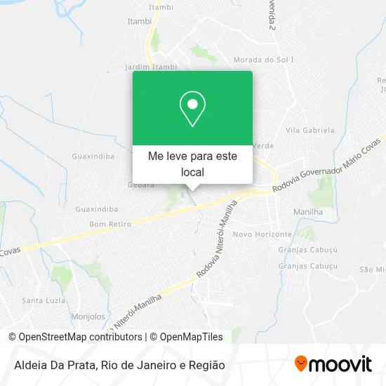 Aldeia Da Prata mapa