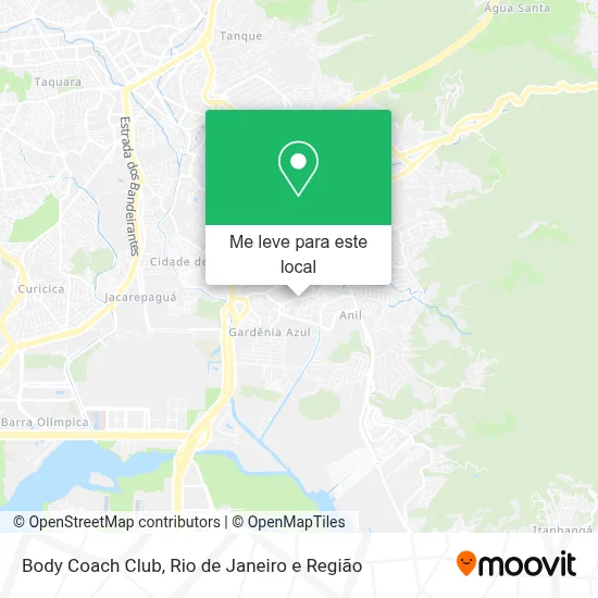 Body Coach Club mapa