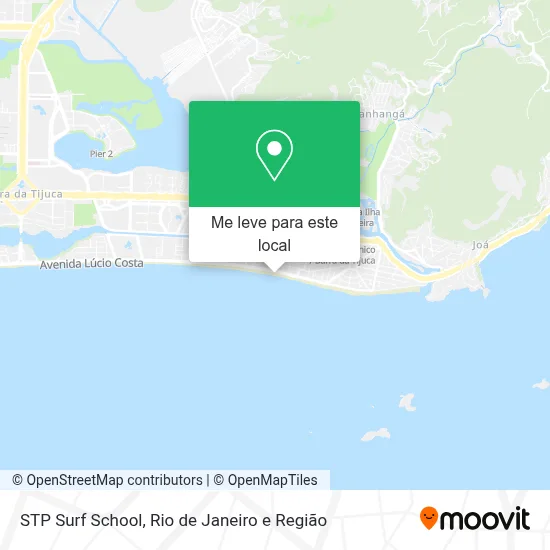 STP Surf School mapa