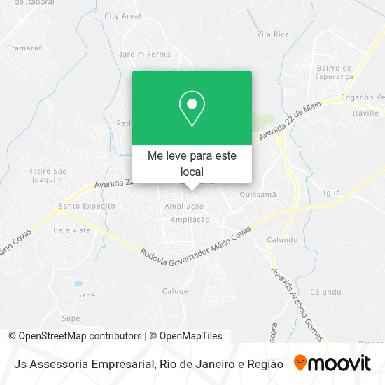 Js Assessoria Empresarial mapa