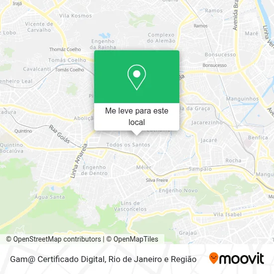 Gam@ Certificado Digital mapa