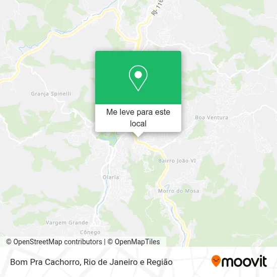 Bom Pra Cachorro mapa