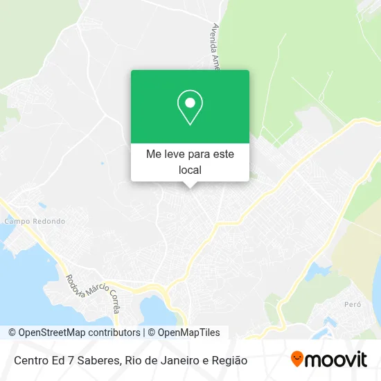 Centro Ed 7 Saberes mapa