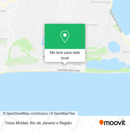Totas Modas mapa