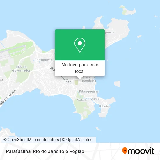 Parafusilha mapa