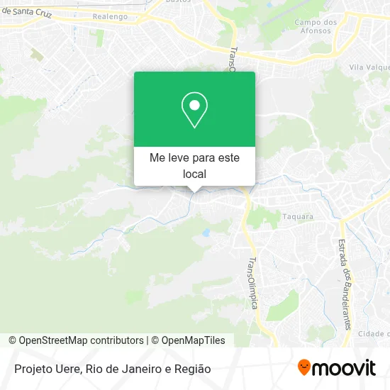 Projeto Uere mapa