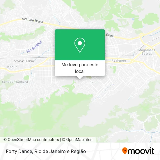 Forty Dance mapa