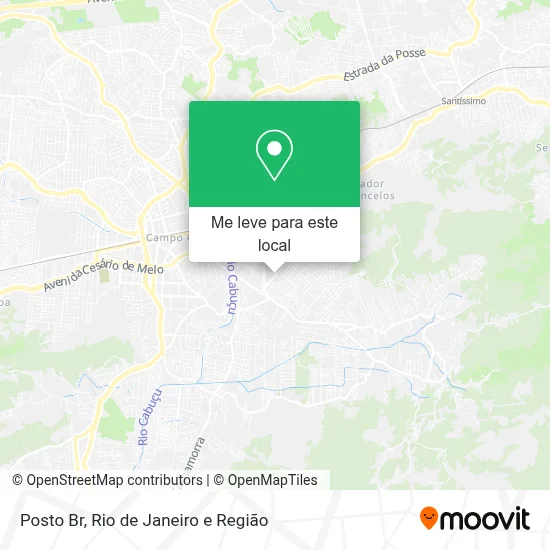Posto Br mapa
