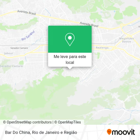 Bar Do China mapa