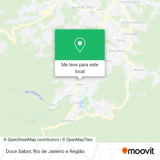Doce Sabor mapa