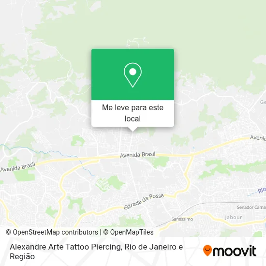 Alexandre Arte Tattoo Piercing mapa