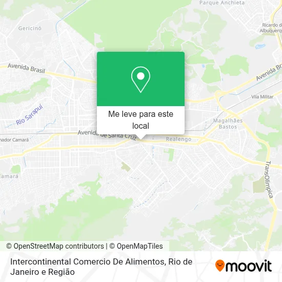 Intercontinental Comercio De Alimentos mapa