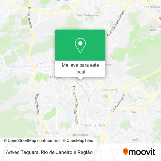 Advec Taquara mapa