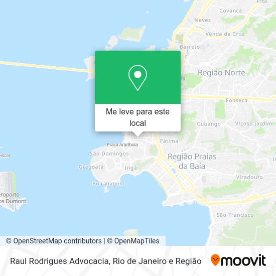 Raul Rodrigues Advocacia mapa