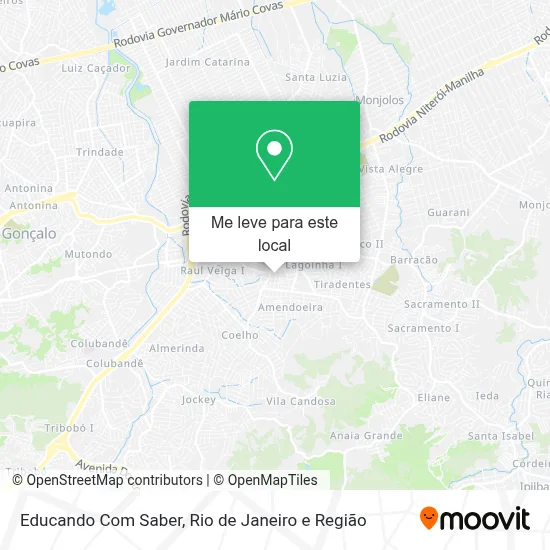 Educando Com Saber mapa