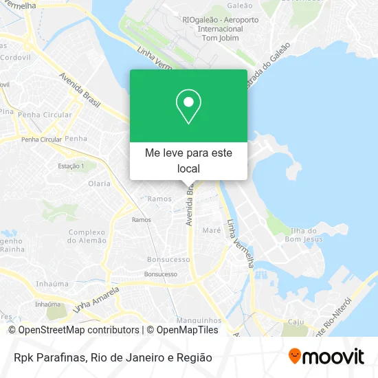 Rpk Parafinas mapa