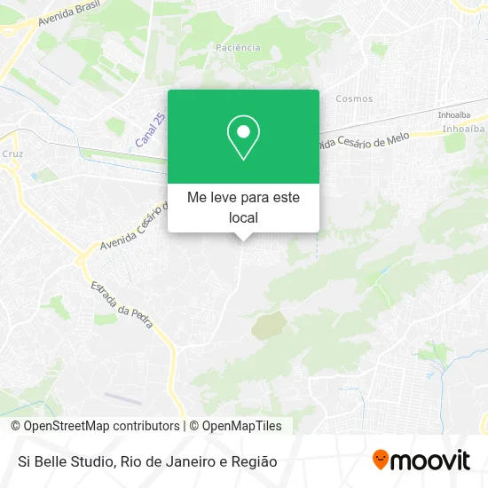 Si Belle Studio mapa