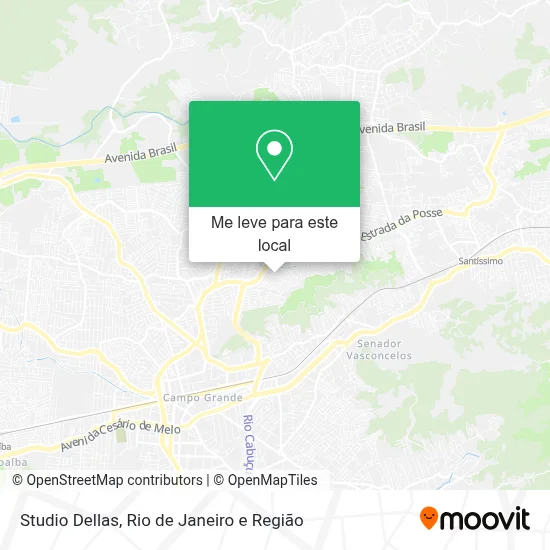 Studio Dellas mapa