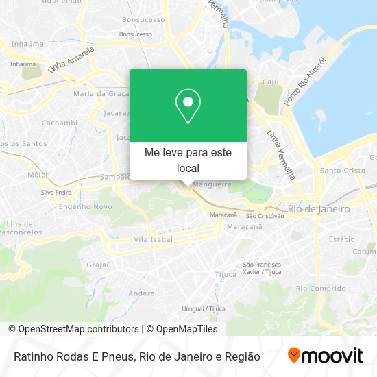 Ratinho Rodas E Pneus mapa