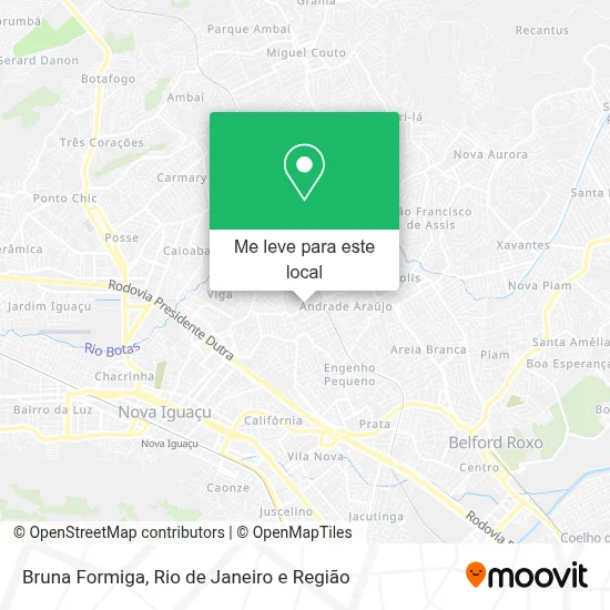 Bruna Formiga mapa