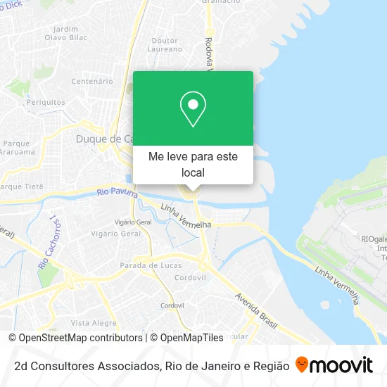 2d Consultores Associados mapa