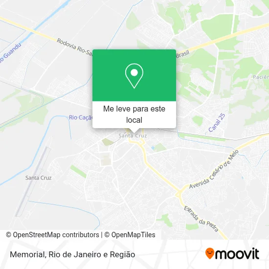 Memorial mapa