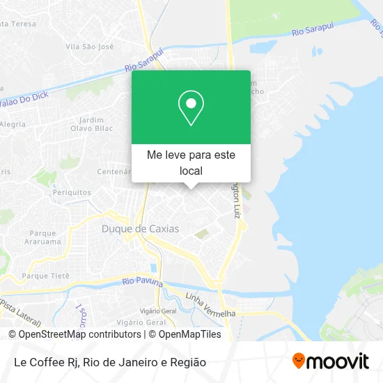 Le Coffee Rj mapa