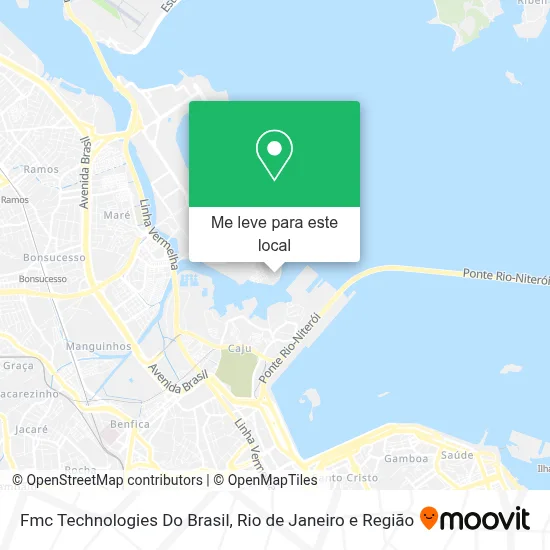 Fmc Technologies Do Brasil mapa