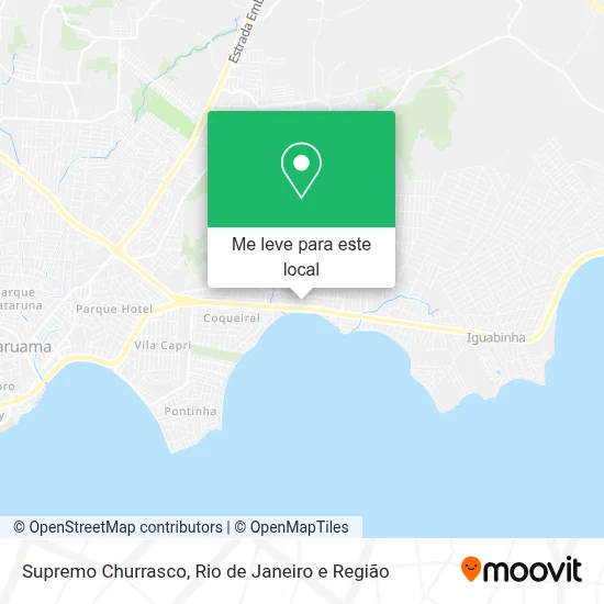 Supremo Churrasco mapa