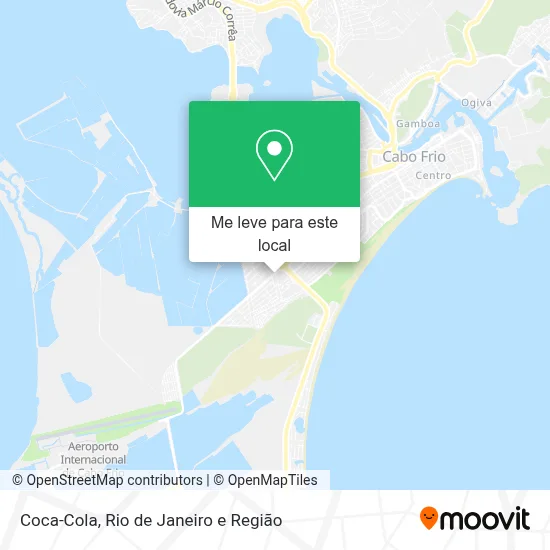 Coca-Cola mapa