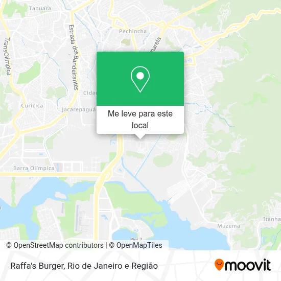 Raffa's Burger mapa
