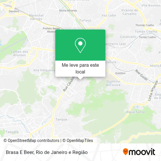 Brasa E Beer mapa