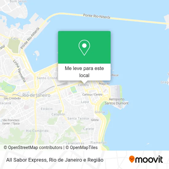 All Sabor Express mapa