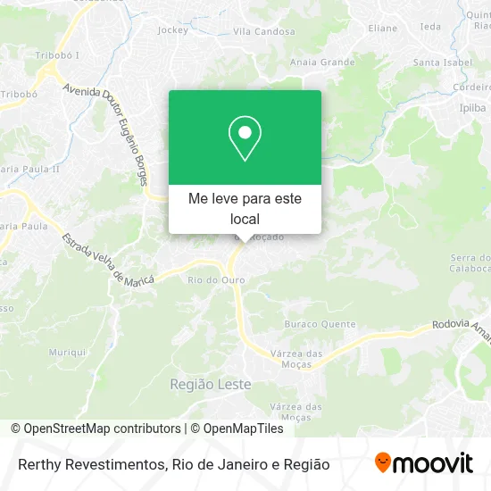 Rerthy Revestimentos mapa