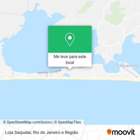 Loja Saqualar mapa
