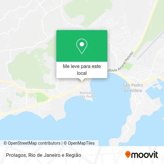 Prolagos mapa